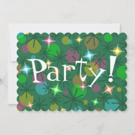 Invitación 'Fiesta!' de los navidades