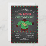 Invitación Fiesta de los Navidades de Chalkboard Ugly Sweater<br><div class="desc">¡Inviten a amigos, familia e invitados a su fiesta de suéter Navidad! Celebra los buenos tiempos y haz recuerdos con el suéter más feo que puedas encontrar para los Navidades. ¡Personalizado con los detalles de su fiesta! ¡Los clientes pueden reunirse y disfrutar de un fiesta de suéter feo y de...</div>