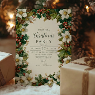 Invitación Fiesta de los Navidades de invierno rusos de Berry