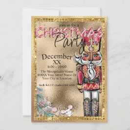 Invitación Fiesta de los Navidades de los cazadores de desnud