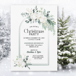 Invitación Fiesta de los Navidades del Arco Eucalyptus Flower