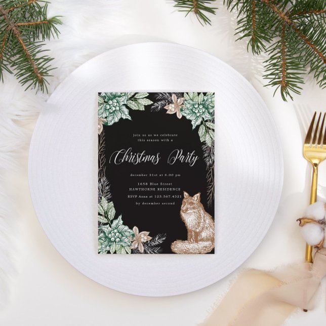 Invitación Fiesta de los Navidades rusos de invierno (Subido por el creador)