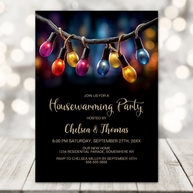 Invitación Fiesta de Luces en Casa Nueva (Subido por el creador)