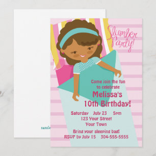 Invitación Fiesta de madera