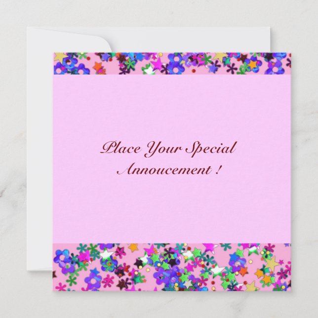 INVITACIÓN FIESTA DE MASQUERADE DE VALENTINE VENETIAN (Anverso)