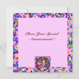 INVITACIÓN FIESTA DE MASQUERADE DE VALENTINE VENETIAN