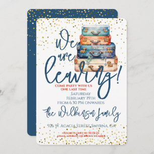 Invitación Fiesta de mudanza familiar