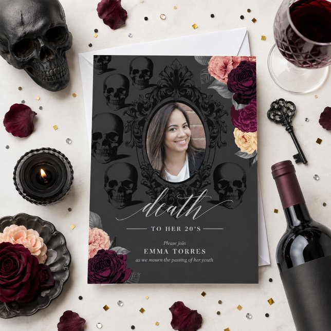 Invitación Fiesta de muerte a mis 20 (Subido por el creador)
