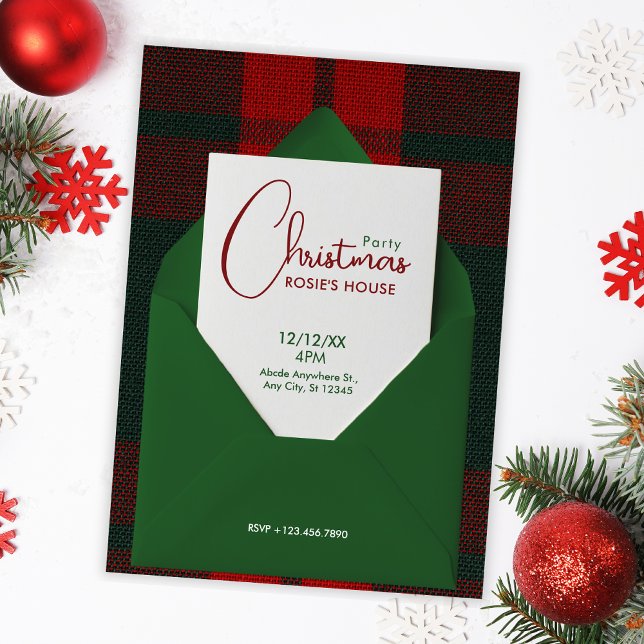 Invitación fiesta de Navidad (Subido por el creador)