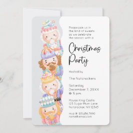 Invitación Fiesta de Navidad Cascanueces