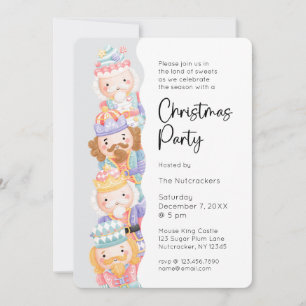 Invitación Fiesta de Navidad Cascanueces