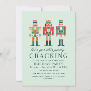 Invitación Fiesta de Navidad Cascanueces Lindo