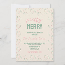 Invitación Fiesta de Navidad Chic