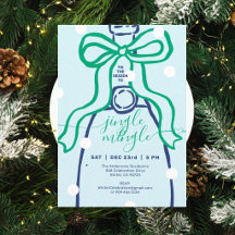 Fiesta de Navidad con Champagne de Lazo Verde Jing