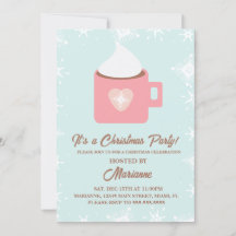 Fiesta de Navidad con Copos de Nieve de Chocolate 