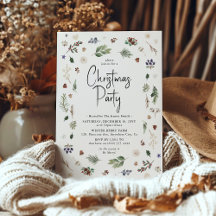 Fiesta de Navidad con Foliaje de Invierno en Acuar