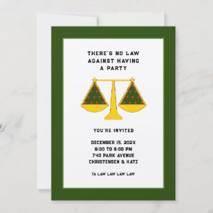Invitación Fiesta de Navidad de abogados