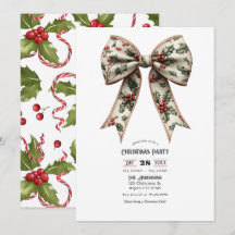 Fiesta de Navidad de Holly Bow Holiday