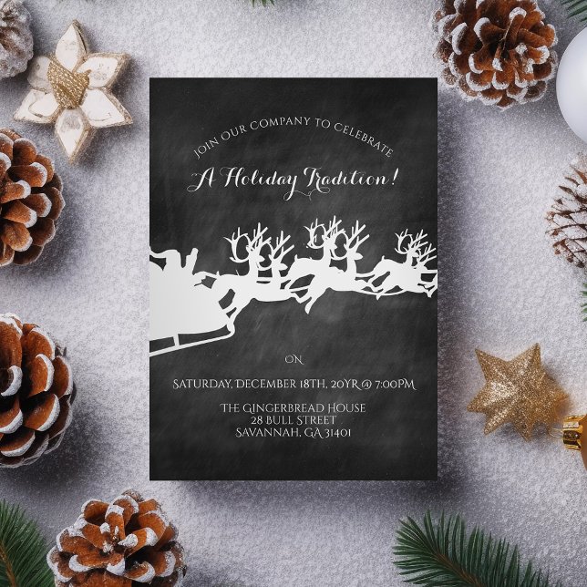 Invitación Fiesta de Navidad de la Compañía Rustica (Subido por el creador)