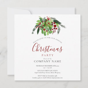 Invitación Fiesta de Navidad de la Oficina de Negocios Christ