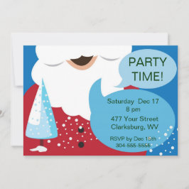 Invitación Fiesta de Navidad de Santa