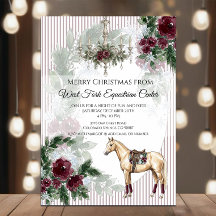 Fiesta de Navidad del Caballo Elegante