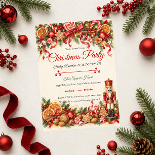 Invitación Fiesta de Navidad del Cascanueces Caprichoso