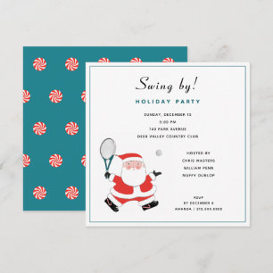 Invitación Fiesta de Navidad del Club de Tenis