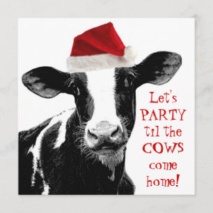 Invitación Fiesta de Navidad del personal de la granja