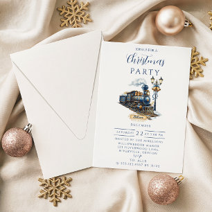 Invitación Fiesta de Navidad del Tren Polar Express