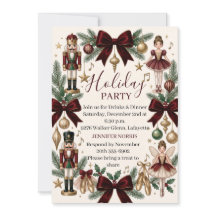 Fiesta de Navidad elegante del Cascanueces