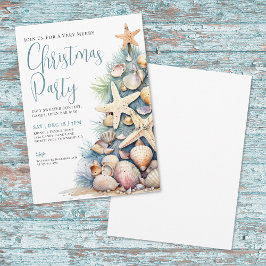 Invitación Fiesta de Navidad en la Playa