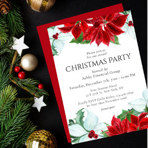 Invitación Fiesta de Navidad Fiesta Corporativa Moderna de Va