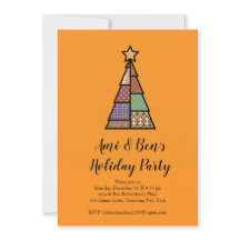 Fiesta de Navidad moderna de mediados del siglo