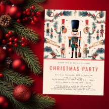 Fiesta de Navidad moderna y elegante con cascanuec