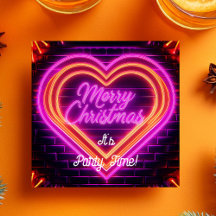 Fiesta de Navidad Neon Merry Christmas