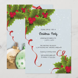 Invitación Fiesta de navidades