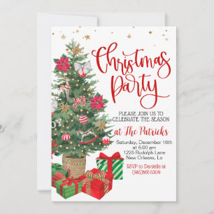 Invitación Fiesta de navidades