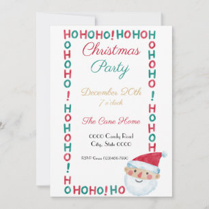 Invitación Fiesta de navidades