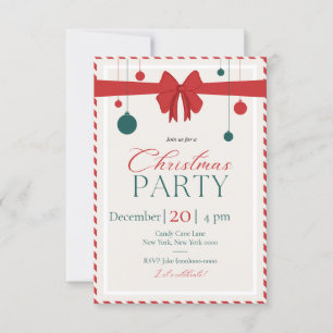 Invitación Fiesta de navidades