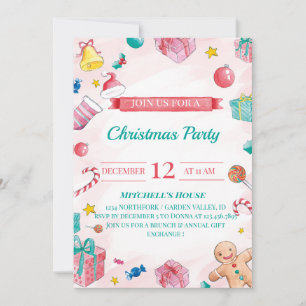 Invitación fiesta de navidades