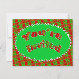Invitación Fiesta de navidades