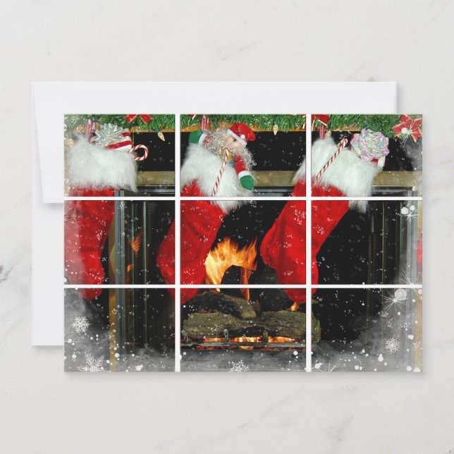 Invitación Fiesta de navidades (Anverso)