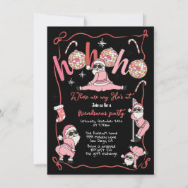 Invitación Fiesta de Navidades adultos Friendsmas Ho Ho Ho