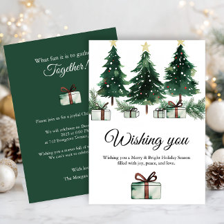 Invitación Fiesta de Navidades cálidos