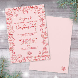 Invitación Fiesta de Navidades caprichosos