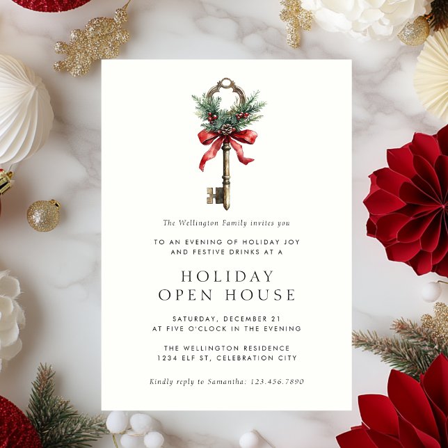 Invitación Fiesta de Navidades clave de la Festividad de la C (Subido por el creador)