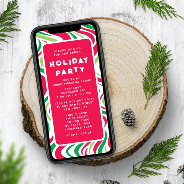 Invitación Fiesta de Navidades corporativos de Holiday Party  (Subido por el creador)