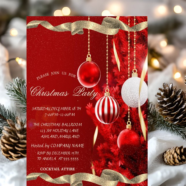 Invitación Fiesta de Navidades corporativos de las Bolas de Á (Subido por el creador)