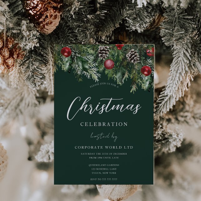 Invitación Fiesta de Navidades corporativos de Office (Subido por el creador)